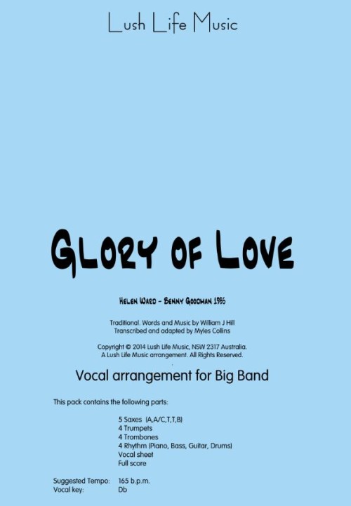 GLORY OF LOVE (Benny Goodman/Helen Ward) (Vocal)